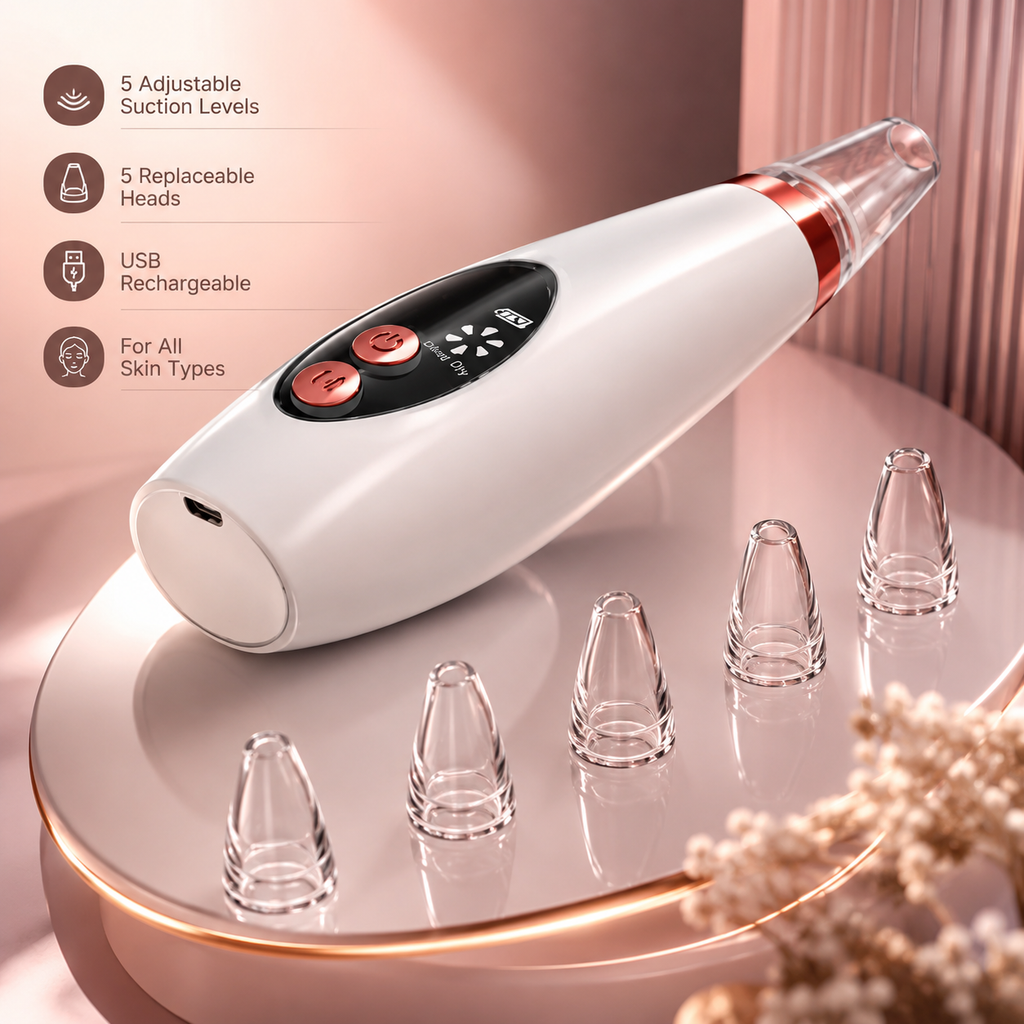 Facial Pore Vacuum Cleaner& Blackhead Removal